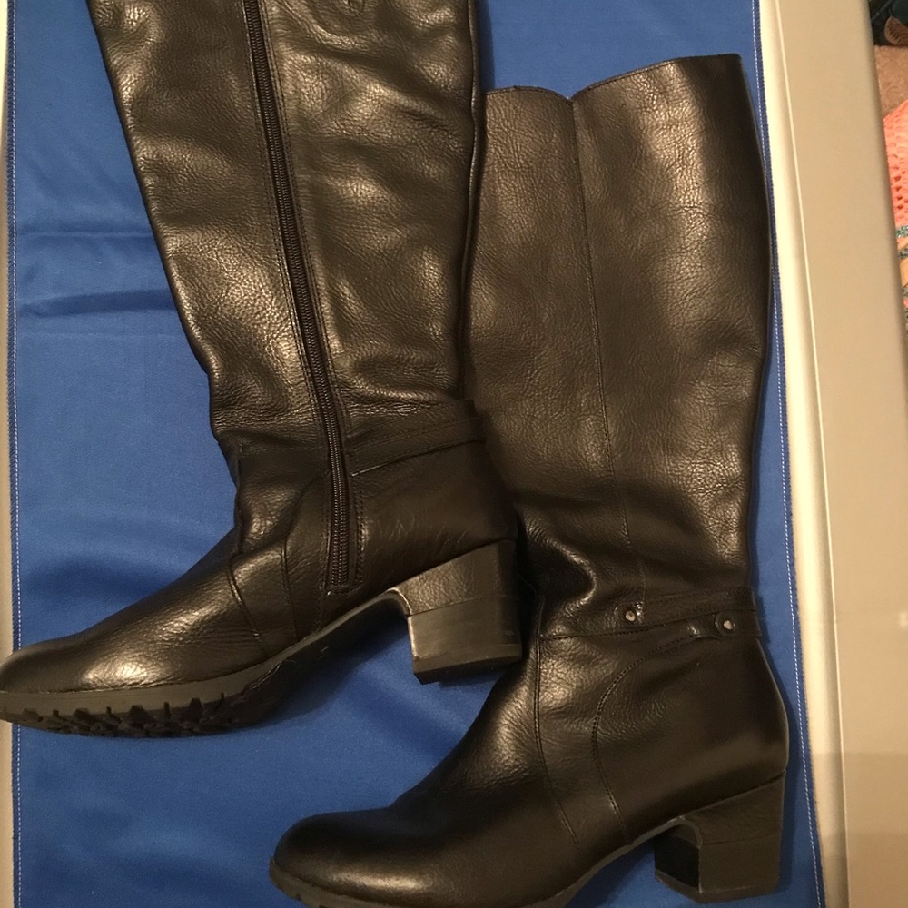 JAMBU BROWN LEATHER BOOTS